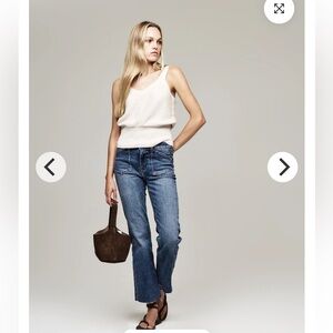 Jag Jeans Women's kait kick flare mid rise 28” inseam Jeans